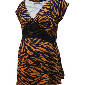 Love2wait borstvoedingstop dierenprint